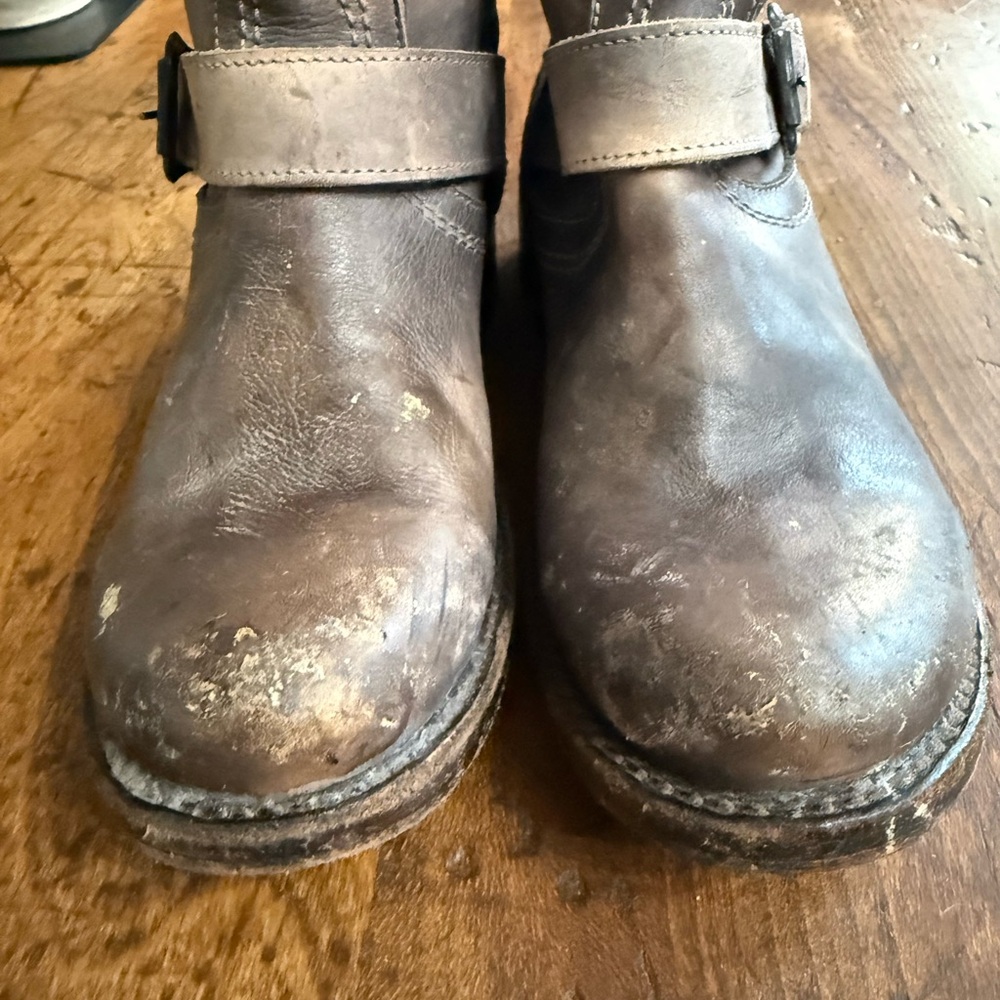 Freebird by Steven Crosby Engineer Boots Dip-Dyed - Picture 9 of 9